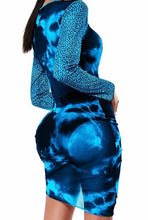 Load image into Gallery viewer, Blue Crush Mesh Dress