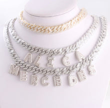 Load image into Gallery viewer, Ice Me Out Baguette Statement Necklace
