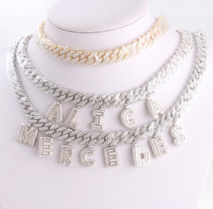 Ice Me Out Baguette Statement Necklace